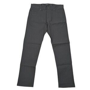 Prana Brion Slim Pant II Mens 32x29 (Label‎ 31x30) Straight Leg Stretch Nylon